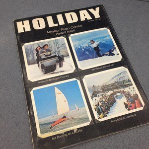Holiday Magazine November 1971 Amateur Photo Contest Award Issue